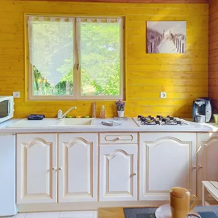 Cosy Avec Piscine En Campagne בקתה *